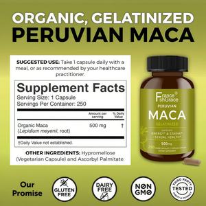 Nuevo Suplemento de Maca, Apoya la Resistencia y la Energía, Promueve la Defensa Celular para Adultos, Cápsulas de Maca - Product Image 3