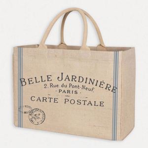 Sacs fourre-tout en jute personnalisés en gros, sacs cadeaux en polyéthylène couleur Noël avec logo pour le shopping - Product Image 1