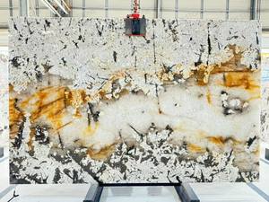 SH STONE Patagonia Losa de cuarcita Lujo Brasileño Translúcido <span class=keywords><strong>Pandora</strong></span> Pulido Esmaltado Mármol semiprecioso para fondo - Product Image 2