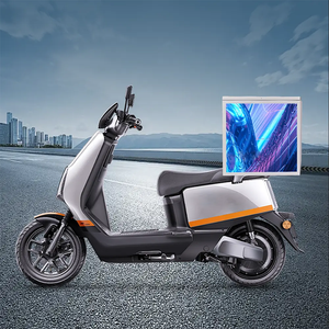 Caja de Reparto de Comida con Pantalla LED de 3 Lados, Impermeable IP65, con Control 4G, GPS y WiFi para Motocicletas - Product Image 1