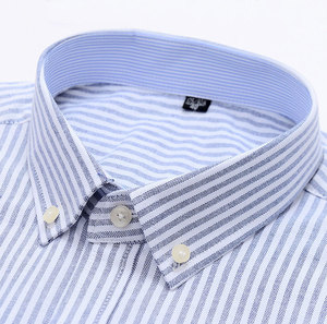 Tops cómodos de talla grande de algodón 100% de alta calidad, <span class=keywords><strong>Camisa</strong></span> lisa de manga corta, <span class=keywords><strong>camisa</strong></span> Formal de trabajo <span class=keywords><strong>con</strong></span> botones para oficina, <span class=keywords><strong>camisa</strong></span> de negocios para hombre - Product Image 4