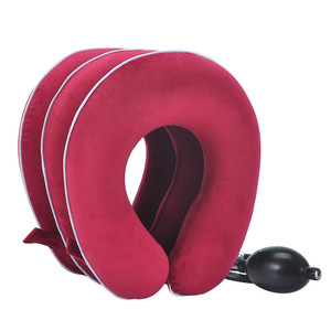 Dispositivo de Tracción Cervical Inflable Portátil, Soporte Eléctrico para el Cuello de Color Gris, para Uso Doméstico - Product Image 3