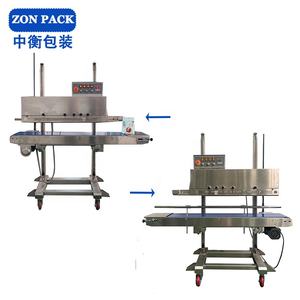 Автоматический полиэтиленовый пакет, вертикальный герметизатор для непрерывной герметизации, ленточный упаковщик с азотным наполнением - Product Image 3
