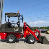 DR06D Mini Elektro lader Garden Farm Schaufel Mini Diesel Rad Elektro lader zu verkaufen