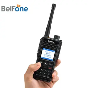 BFDX IP68防水双向无线电BF-TD930便携式PTT免提DMR无线电中继甚高频超高频对讲机SFR手机