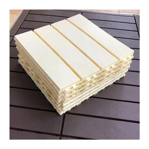 กระเบื้องพื้นไม้ลายไม้กันน้ำแบบประกบกันได้ทำจากพลาสติก - Product Image 5