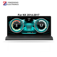 YZG 10,25 "8 Core Android 10,0 Carplay Multimedia GPS Radio reproductor de DVD de navegación para Lexus NX 200 300H 2014-2017