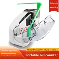 V30 Mini compteur de devises portable Détecteur de billets de banque multi-pays Compteur d'argent pour la détection de factures