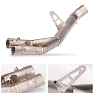 Tubo de escape intermedio de titanio para motocicleta, compatible con silenciador de 60 mm para R1 <span class=keywords><strong>MT10</strong></span> Mt-10 2015 - <span class=keywords><strong>2021</strong></span> - Product Image 5