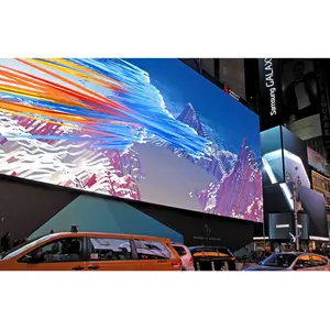 Pantalla Led impermeable de alto brillo para publicidad de supermercado, P4, P5, P6, P8, P10 mm, para interiores y exteriores