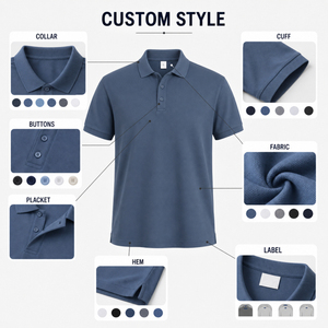 <span class=keywords><strong>Polo</strong></span> in Piqué di Alta Qualità con Durabilità Superiore e Mantenimento della Forma per Abbigliamento Professionale e Uniformi - Product Image 4