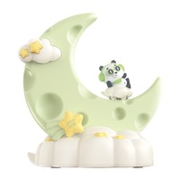 Lampe d'ambiance LED en forme de lune et d'étoile, rechargeable par USB, mini lampe de table pour chambre à coucher, chambre d'enfant, cadeau