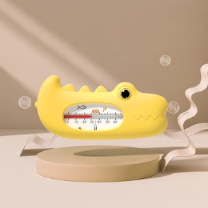 Conception de dessin animé <span class=keywords><strong>bain</strong></span> intérieur piscine chambre thermomètre étanche jauge de température cadran livraison rapide thermomètre ménager en plastique - Product Image 3