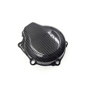 SNOR <span class=keywords><strong>moto</strong></span> moteur en Fiber de carbone générateur couvercle d'allumage garde FE 450 501 pour HUS QVARNA - Product Image 1
