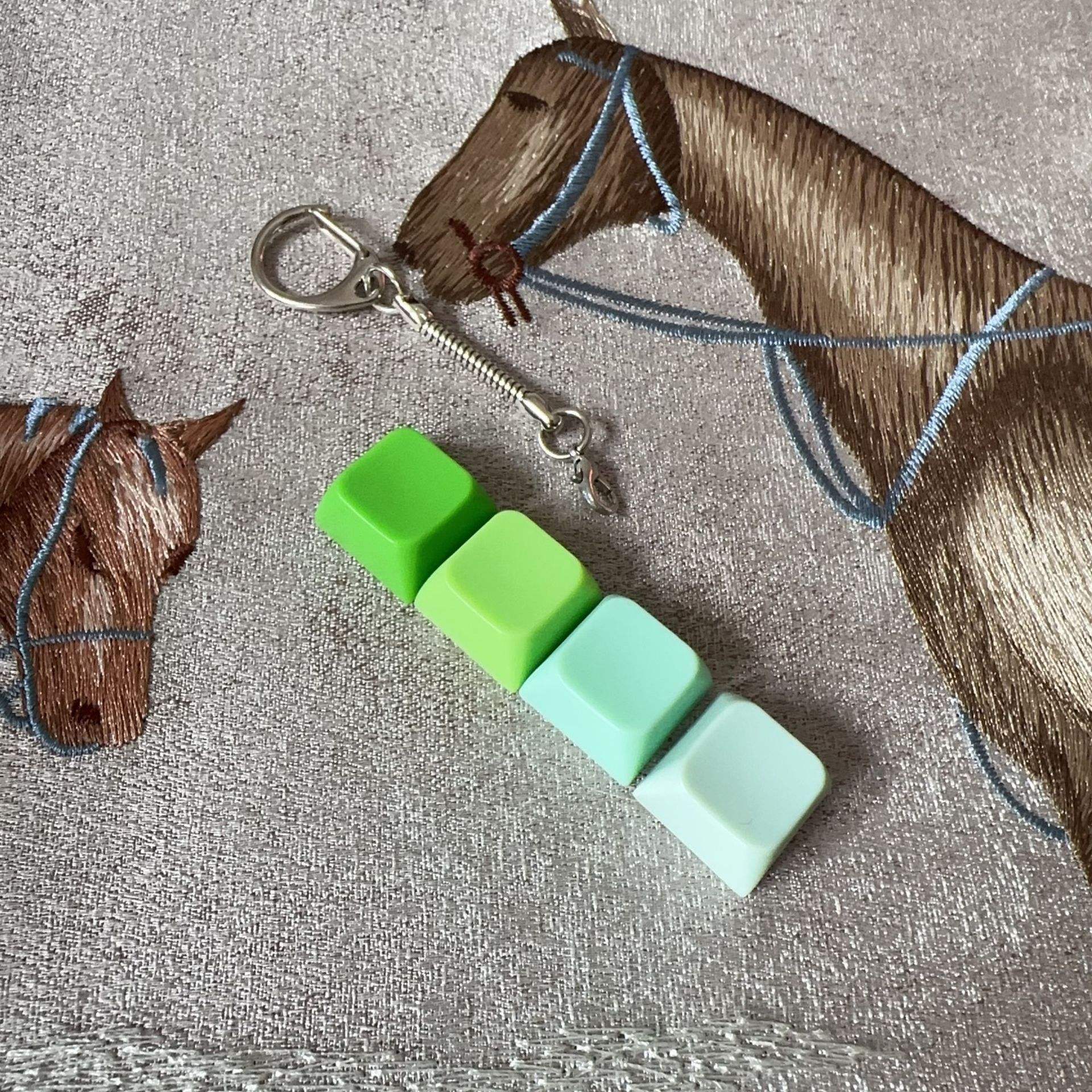 degradado verde concha