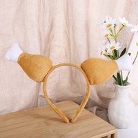 Sombrero de pierna de pollo, sombreros de pavo, sombrero de Carnaval para adultos, fiesta divertida, gorra festiva, Carnaval, Navidad, Acción de Gracias, decoración de fiesta de plástico