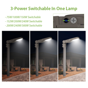 Đèn Đường Công Suất Cao Đèn Quang Điện 75W 100W 200W 300W Đèn Đường Đèn Chiếu Sáng Công Cộng - Product Image 2