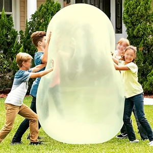<b>Kids</b> Outdoor Fun Party Game Soft Inflatable Elastic Water Filled <b>Bubble</b> Ball Summer Gift-Children's Air Balloon Toy - Product Image 1