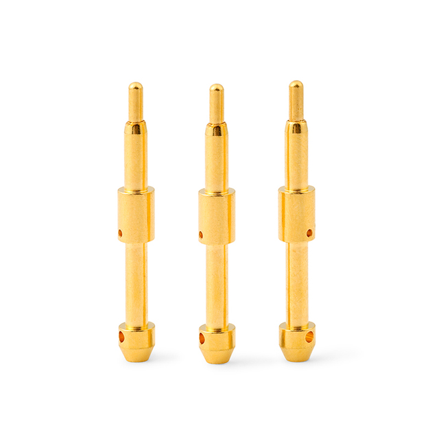 High Current Custom Spring Loaded Gold Plated Smt Pogo Pin for Smart Devices Charge