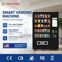 JOYVEND Koelkast Koelkastautomaat voor Cashless Snacks en Dranken, geschikt voor Hotelvoorzieningen en Dranken