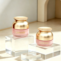 Pot en verre rond pour cosmétiques, emballage vide pour beurre corporel et crème visage, fourni directement par l'usine