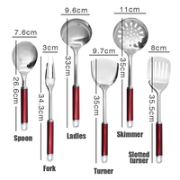 Ensemble d'ustensiles de cuisine en acier inoxydable, outils de cuisson antiadhésifs, gadgets de cuisine sûrs pour la maison et les restaurants