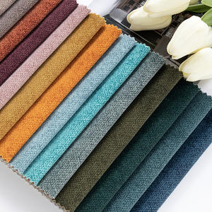 Tela de terciopelo estampada 100% poliéster súper suave, compuesta, impermeable, tejida por trama, lisa, para textiles del hogar, tela para sofá, forro polar <span class=keywords><strong>Lisi</strong></span> - Product Image 5