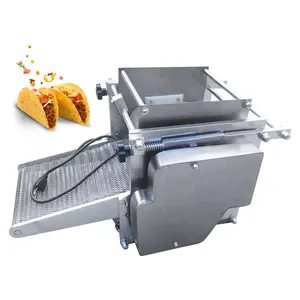 Fully Automatic Electric Taco Flower Corn Tortilla Wraps Press Making Machine Mexico Tacos Maker For Flour Tortillas Restaurant