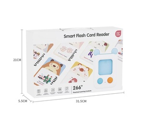 Customizable Early <strong>Learning</strong> <strong>Flashcards</strong> for Autism Plastic Smart Talk Baby Toys for Speech Therapy - Product Image 6