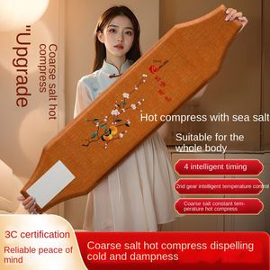 Bolsa de Sal Marina Eléctrica con Calor, Compresa Caliente, Bolsa de Moxibustión, Masajeador Corporal, Cinturón para Hombros y Cervicales - Product Image 3