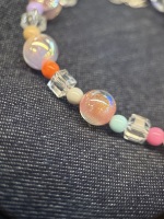 Nouveau collier pour animaux de compagnie en perles mignon et doux, accessoires pour collier de chat et de chien