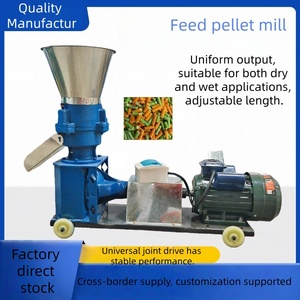 Máquina de Pellets para Alimentación de Motores Diésel |   Molino de Pellets Portátil de 8hp-25hp para Producción de Alimento para Animales en Zonas Remotas - Product Image 3