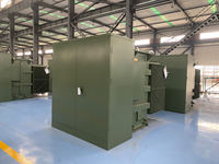 Transformateur de distribution triphasé immergé dans l'huile de 400 kVA avec groupe vectoriel Dyn11 et rapport de tension de 10 kV à 400 V