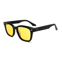 Lunettes anti-lumière bleue orange, monture en acétate TT8037S, anti-lumière bleue, anti-UV400 pour ordinateur, pour hommes et femmes