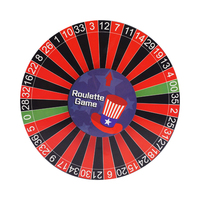 Jeu de roulette décontractée, roue de jeu, dessin, réunion de famille