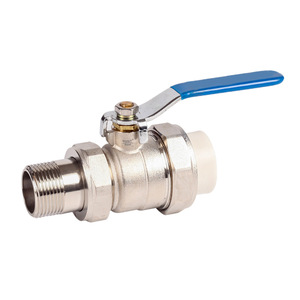 Guangdong Magnesium Special Ball Valve 1/2 In Thread Manual Water Control With Copper Ball And Rod For PPR Pipe - Product Image 1