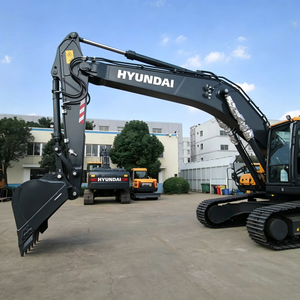 Excavatrice sur chenilles hydraulique HX220 d'occasion, faible nombre d'heures, 22 tonnes, équipement lourd pour l'exploitation minière et la construction - Product Image 2
