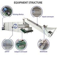 Machine de séchage à bande maillée pour marc de fruits continu et personnalisable, machine de séchage à bande maillée pour pelure de tomate, machine de séchage pour marc