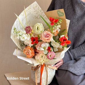 Carta da Imballaggio per Fiori Tondo per Negozio di Fioristi - Product Image 6