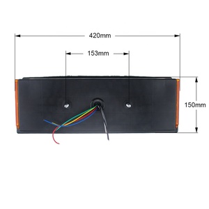 คุณภาพสูง3ใน<span class=keywords><strong>1</strong></span>หยุดเบรคเลี้ยวไฟ24V สีแดงไฟท้าย Led รถบรรทุก - Product Image 3