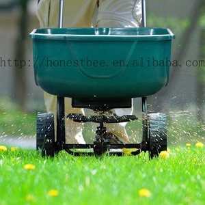 27L per Tutta La Stagione Giardino Prato Seminatrice Professionale Spinta A Mano Manuale di Semi di Fertilizzante Spatola di Trasmissione - Product Image 3