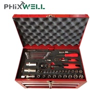53 pièces Offre Spéciale professionnel mécanicien maître réparation automatique ensemble d'outils à main métal fer boîte à outils