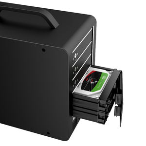 MAIWO aluminium <span class=keywords><strong>Multi</strong></span> 5 baies USB3.2 Gen1 2.5 " / 3.5" SATA HDD / SSD boîtier - Product Image 4