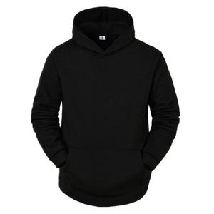Best Selling Jogger Tracksuit Set Oversize Men's Hoodies Black Color Zipup Hoodies and Sweat <b>Pants</b> Set - Product Image 2