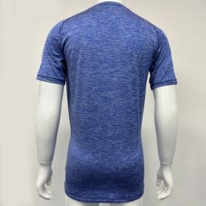Camisetas Deportivas de Compresión de Manga Corta con Estampado, Ropa de Gimnasio a la Moda, Venta al Por Mayor, Tallas Grandes Personalizadas para Hombre, 85% Poliéster - Product Image 5