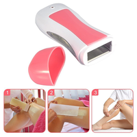 Chauffe-cire roll-on double face pour usage domestique, kit d'épilation avec thermostat électronique pour le nez, les mains, le corps, les pieds et la tête