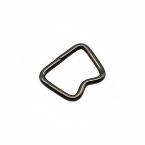 Mousqueton à ressort triangulaire noir en alliage d'aluminium en acier inoxydable état neuf - Product Image 4