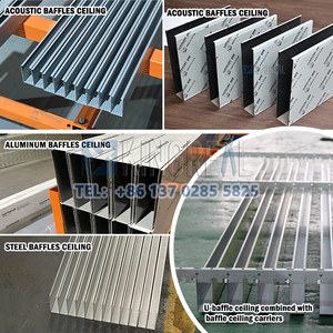 Akustik-Baffle Deckenrollenformmaschine 30 M/Min. U-Kanal-Rollenformmaschine Deckenproduktionslinie Verkauf Russland Italien - Product Image 4