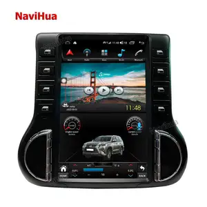 Navihua Vertical Touch Screen Auto Radio Android Car Stereo GPS Navigation System Car DVD Player for Jeep Wrangler JK 2015-2018
