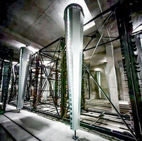 Cyclone de circulation d'air chaud pour chambre de séchage de briqueterie, cône cyclonique à air uniforme pour séchoir tunnel de briques d'argile